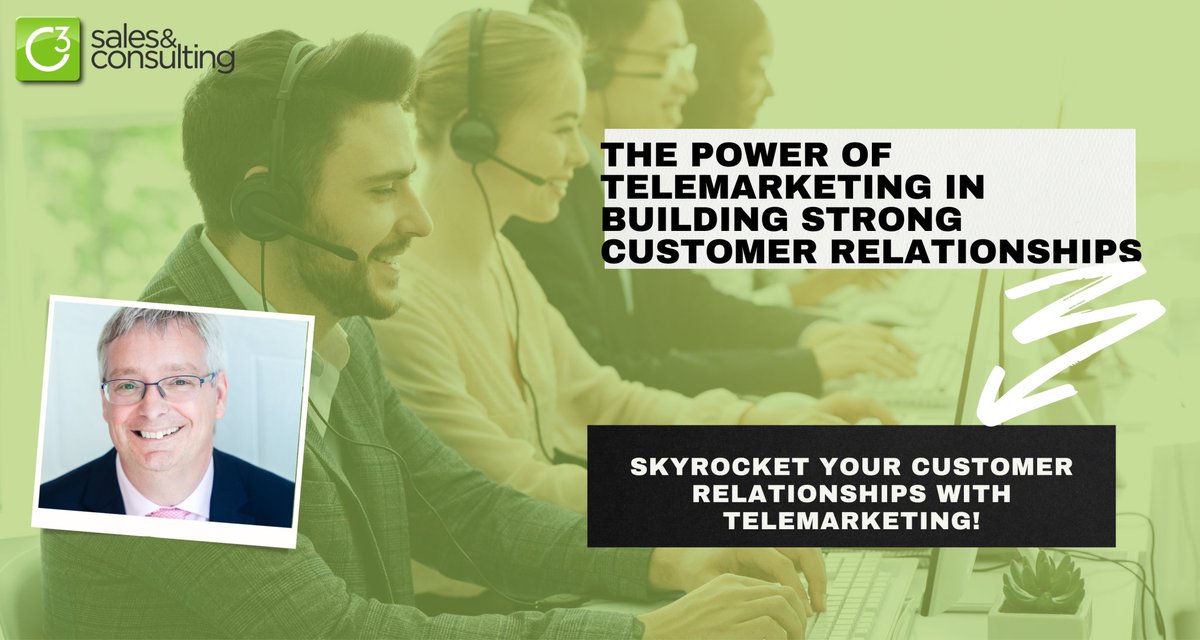 Take a look at our article - The Power of Telemarketing in Building Strong Customer Relationships.

Make sure you click the link - c3sales.co.uk/the-power-of-t…

#TelemarketingSuccess #CustomerConnections #BuildingTrust #EffectiveMarketing #C3Sales