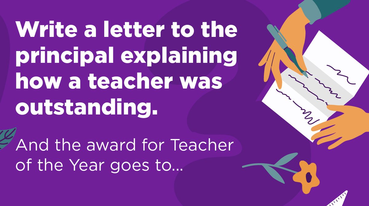 usedgov's tweet photo. Happy #TeacherAppreciationWeek &amp; #TeacherAppreciationDay! 🎉👩‍🏫✨

Looking for ways to celebrate your favorite educators? Start with these four ideas! 

#TAW24 #ThankATeacher https://t.co/N5UMPbNlvg