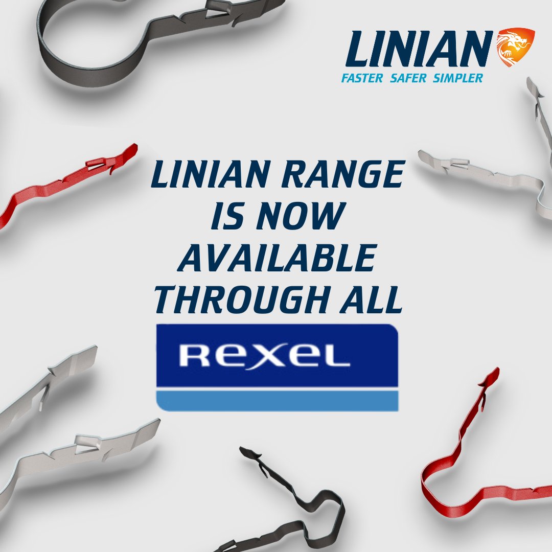 The LINIAN FireClip is available through all Rexel branches!⚡