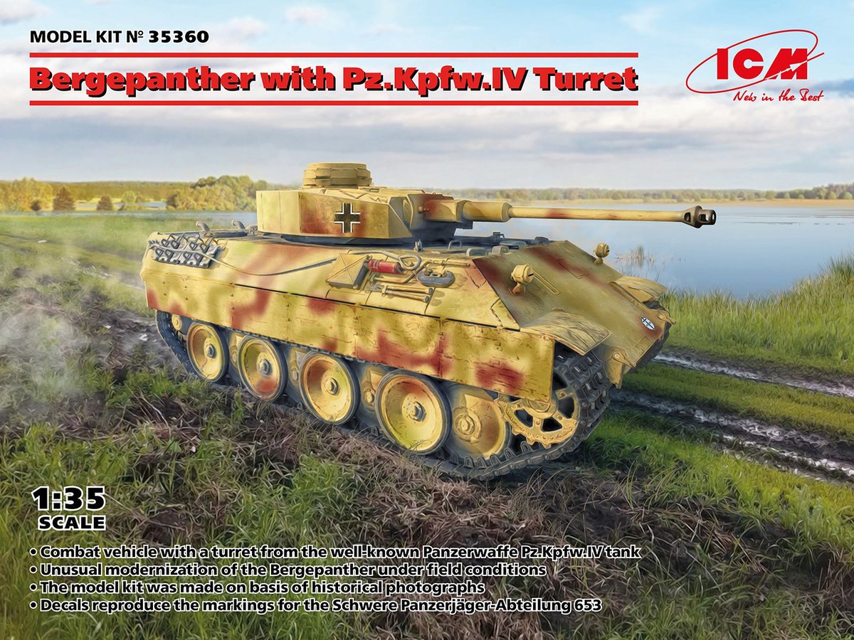 SOON ON SALE! Bergepanther with Pz.Kpfw.IV Turret dlvr.it/T6XVHY