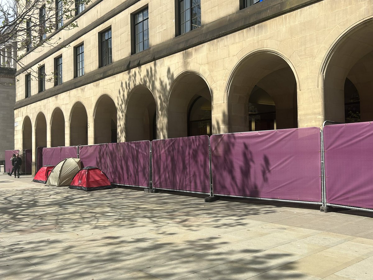 Two weeks on and the Town Hall Extension fencing doesn’t seem to be working as a deterrent