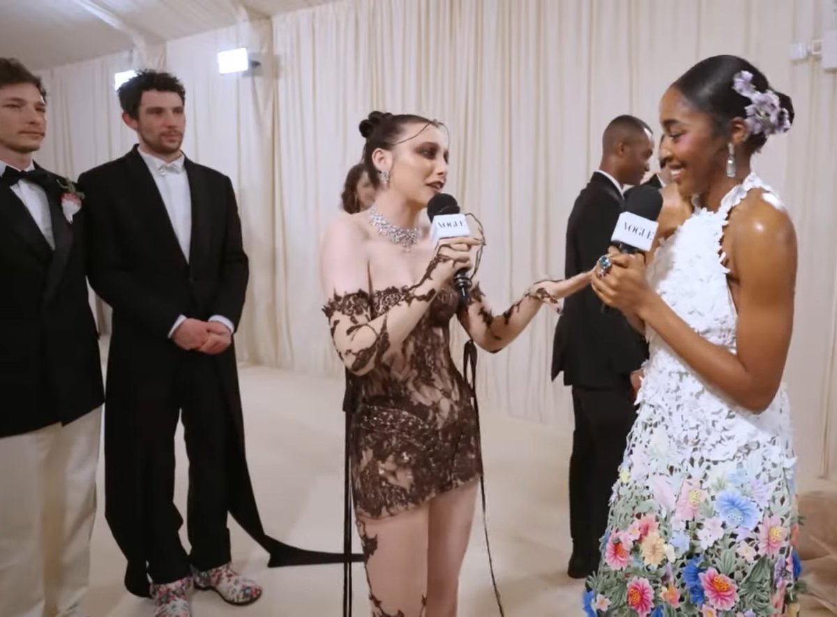 josh and mike being mindful of why they were invited to the function