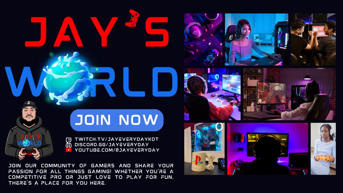 Join these fantastic gaming communities! Make friends and game all you want. 
The BGC Community Stream will be Sundays at 7 pm and the KDT one will be on Saturdays at 7 pm
For black gamers: discord.gg/blackgamerscom…
For diverse gamers: discord.gg/jayeveryday