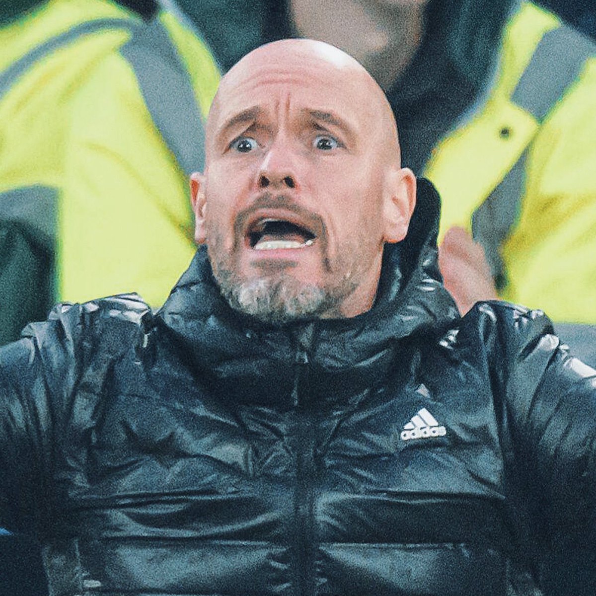 Man Utd have conceded 81 goals, which is the highest total in club’s history since 1977. They’ve now lost a record 13 matches in a Premier League season. Sack Erik ten Hag? #MUFC