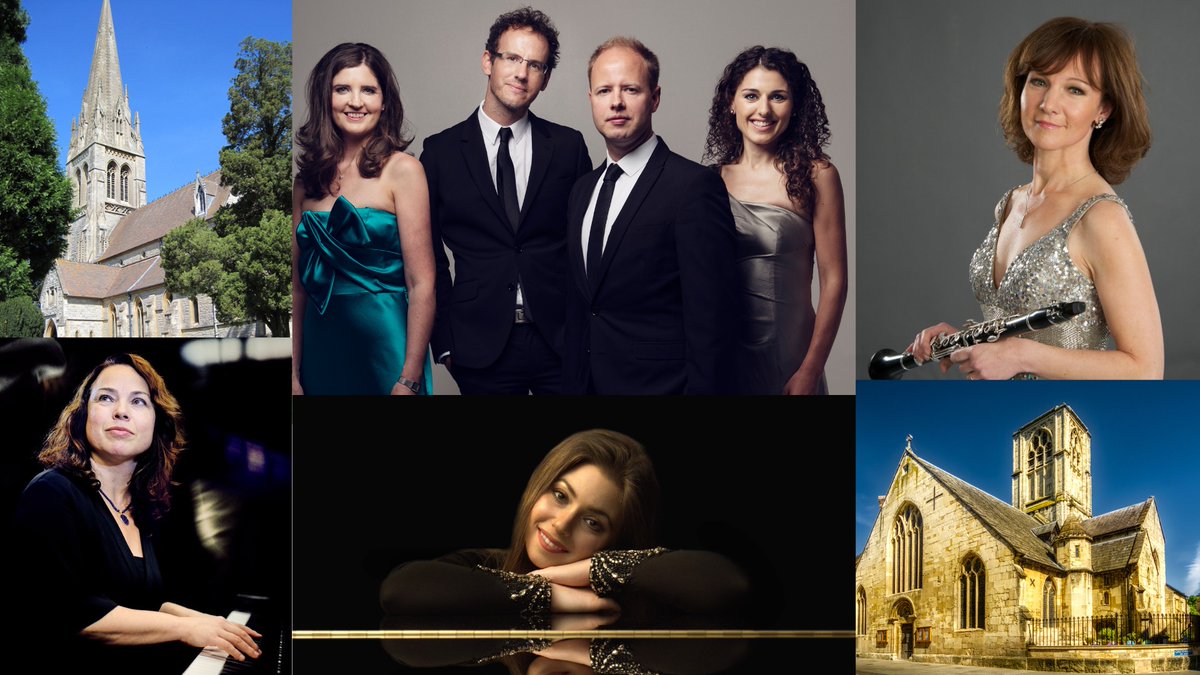 It's almost here! Just 10 days until the 2024 @CarducciQuartet Festival at Highnam in #Gloucestershire. A fantastic weekend of chamber music coming up with guest artists including @ClarinetEmmaJ @LaraMelda & Katya Apekisheva. Tickets and full details at carducciquartet.com/festivals