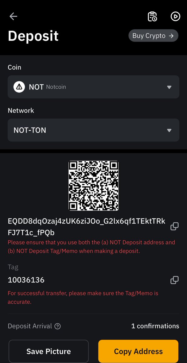 Notcoin deposit now live on Bybit 

Might just launch tomorrow… 👀
