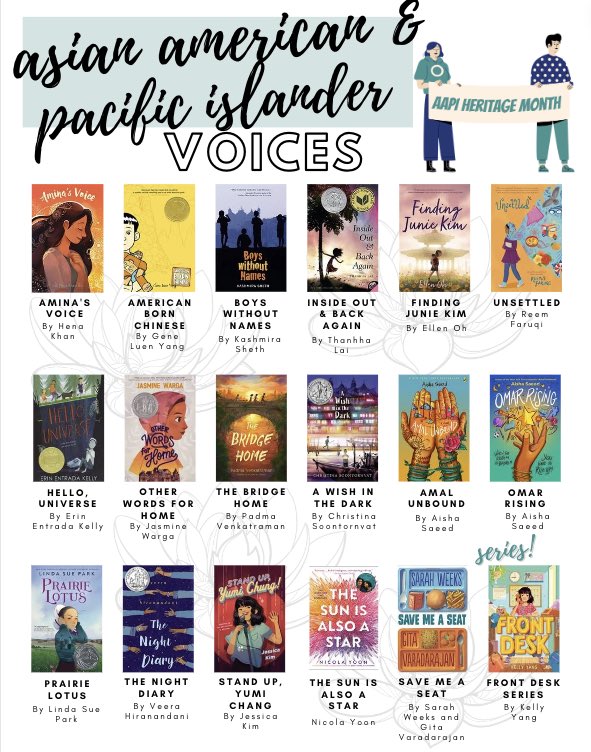 CMSE Library (@cmse_library) on Twitter photo AAPI Heritage Month! Learn about someone new - search them up in our Mackin databases. We also have a book list and book display for you to choose books from. Enjoy, Broncos! <a href="/coppelleast/">Coppell Middle School East</a> <a href="/CISDlib/">Coppell ISD Libraries</a> Thanks to The Book Wrangler for the posters of people! AAPI Heritage Month! Learn about someone new - search them up in our Mackin databases. We also have a book list and book display for you to choose books from. Enjoy, Broncos! <a href="/coppelleast/">Coppell Middle School East</a> <a href="/CISDlib/">Coppell ISD Libraries</a> Thanks to The Book Wrangler for the posters of people!