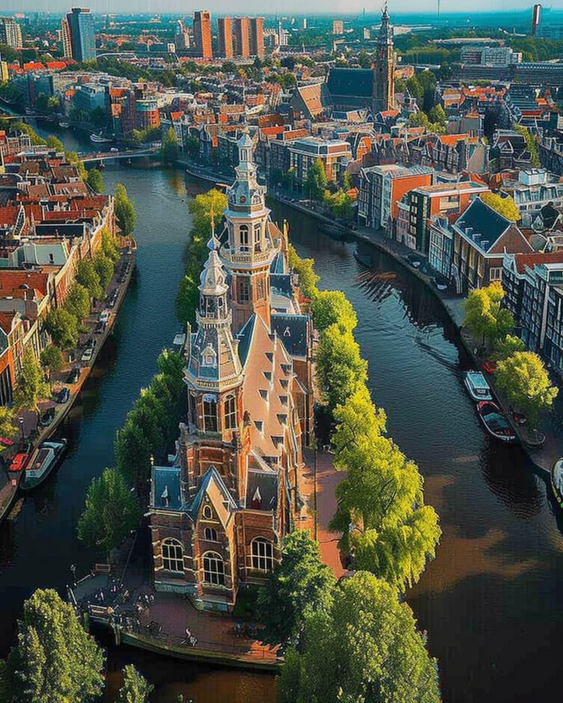 Amsterdam from above