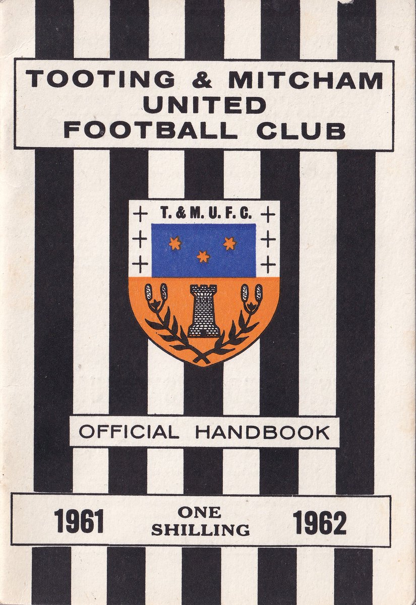 NEW ARRIVALS - Managed to add four more @nlprogs  Club handbooks to my collection today, with the arrival of a quartet from 1961/62 Addlestone, Pinner, Harrow Town and @OfficialTmufc (214 in the collection now)