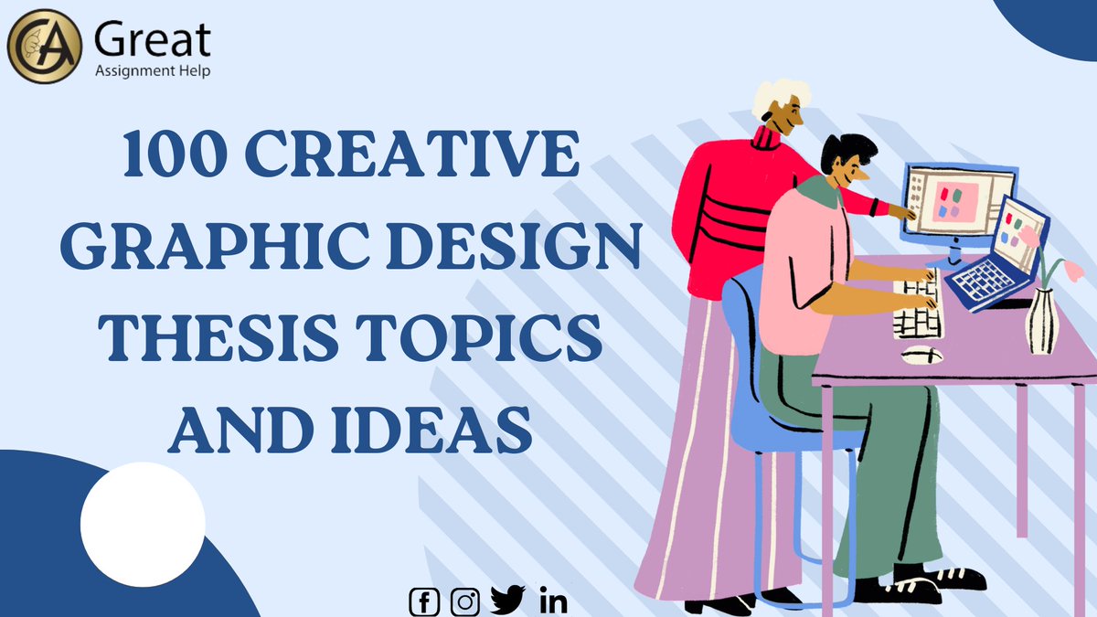 100 Creative Graphic Design Thesis Topics and Ideas

Ignite your creativity with our handpicked Graphic Design Thesis Topics! communication. 💡 #GraphicDesign #ThesisTopics #Creativity 🖌️
Also Read:
greatassignmenthelp.com/blog/graphic-d…