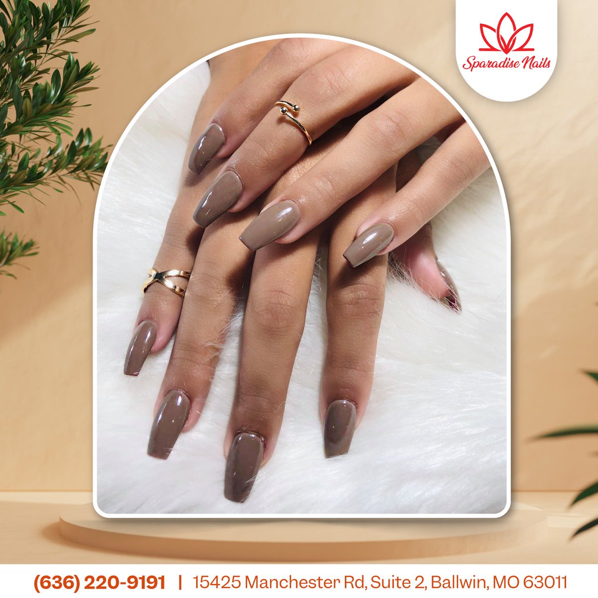 Can't get enough of this gorgeous caramel brown! It's the perfect warm neutral for your nails. 🤎✨
*Booking Online: lk.macmarketing.us/SparadiseNails…
#sparadisenails #nailsalon #nails #nailart #nailsalonballwin #naildesign #spa