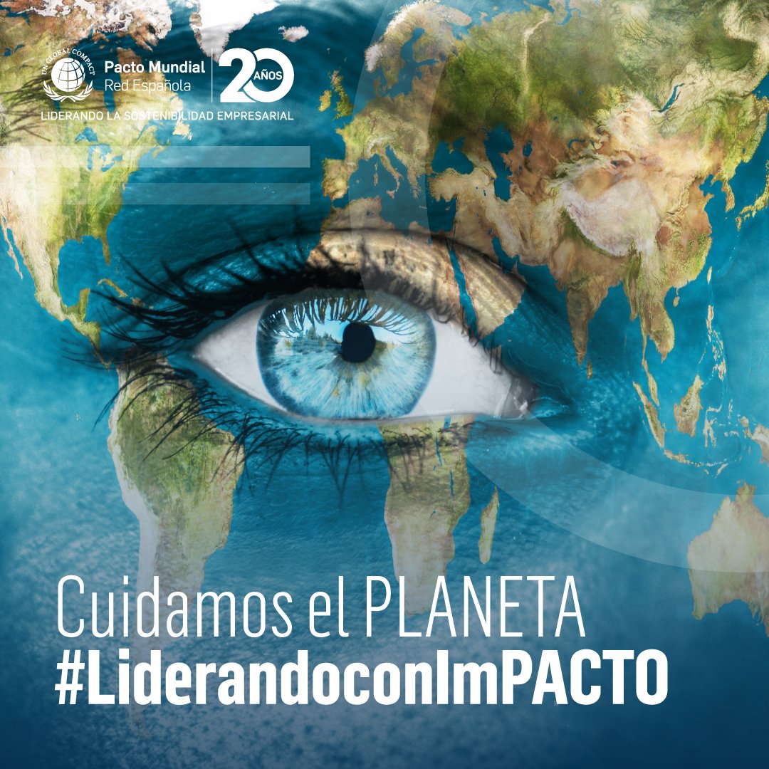 Celebrem els 20 anys de @PactoMundial, la iniciativa de l’@ONU líder en sostenibilitat empresarial. Des d’@aiguesbcnclient, ratifiquem el nostre compromís amb els Deu Principis i continuem #LiderandoconImPacto