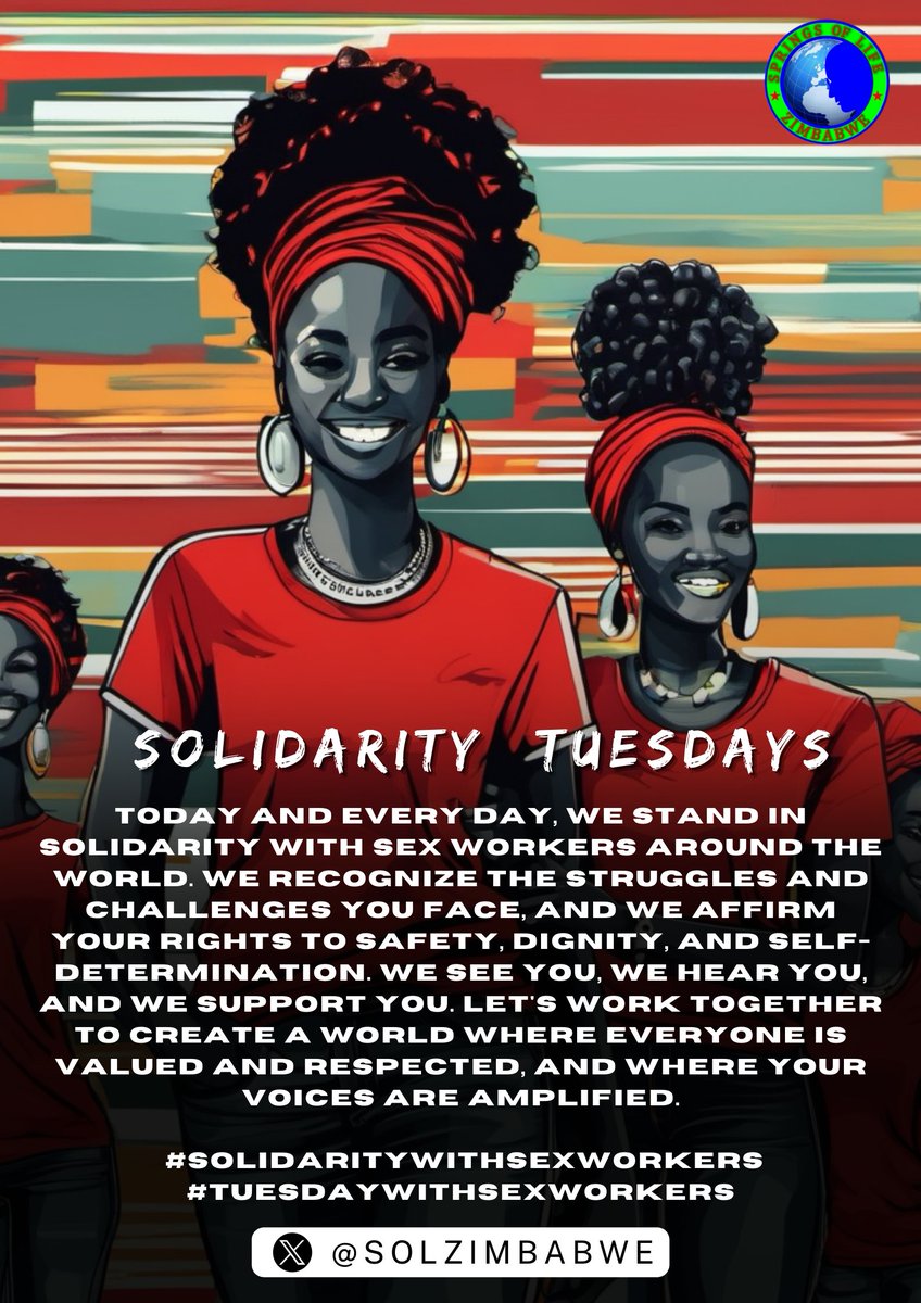 Today and everyday we stand in solidarity with you. @AfricaSexWork @RedUmbrellaSwe @ChisungoTrust @_ARASAcomms @SweatTweets @mamacash @redumbrellafund @oldprosonline @Sisonke_ZA @swunion_uk @respectqld @WomenForms