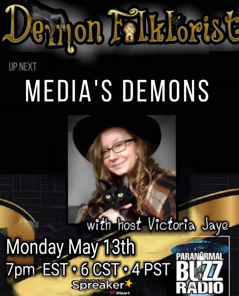 Up next on The Demon Folklorist: Media's Demons 

#podcast  #Paranormal #supernatural #ghosts #haunted #hauntings #paranormalactivities #demon #folklorist #folklore #spirits #horror 
#scarystories

spreaker.com/show/demon-fol…