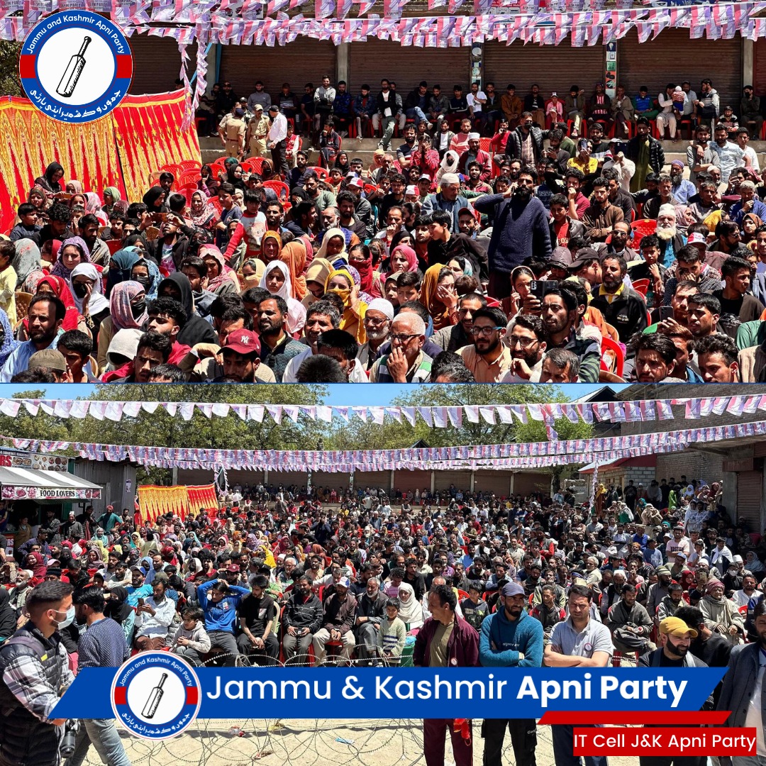 Apnipartyonline's tweet image. Glimpses of J&K Apni Party Road Show Carried Out Along The Streets of Arizal in Khan Sahib Budgam
#apniparty #sachkisiyasat #apnipartyapnabharosa