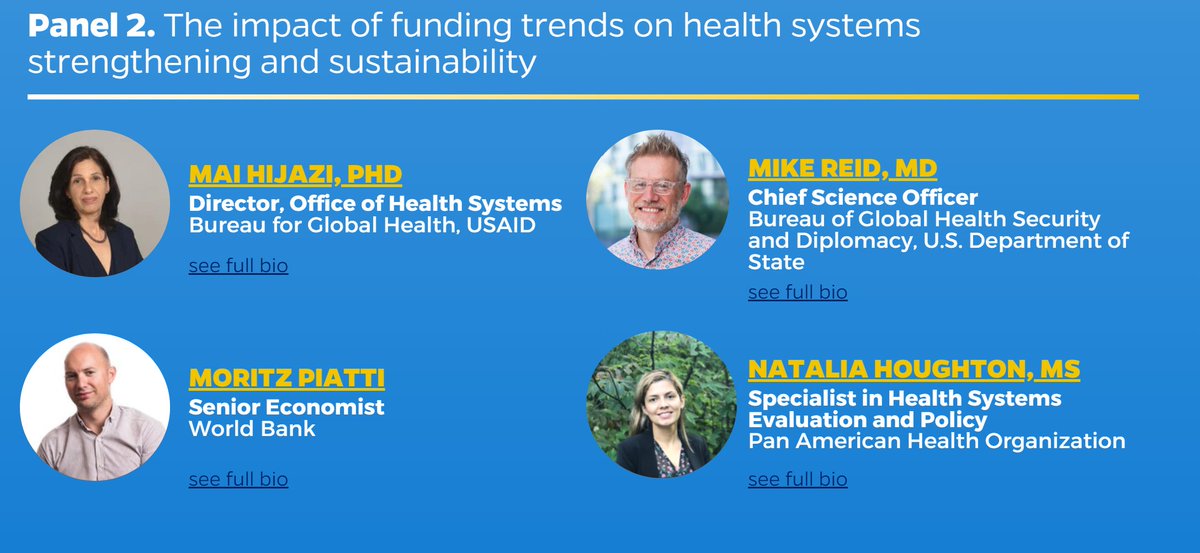 Looking forward to connected with an exciting panel at the 2024 Global Health Symposium. We will discuss the impact of funding trends on health systems strengthening and sustainability. Join if you can. Link below. 👇 @jbgrantsociety #JBCon2024 ghs2024.com