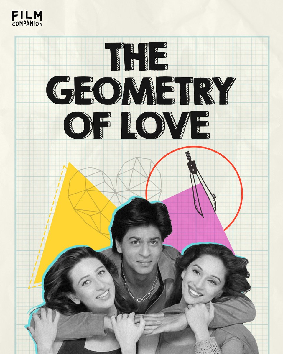 A 🧵on the Geometry of Love

If there’s one thing cinema has taught us, it’s that love comes in all shapes — somewhat literally. We’ve all heard of the ‘love triangle’ trope, but if you really think about it, most love triangles aren’t actually love triangles? 
If one person is…