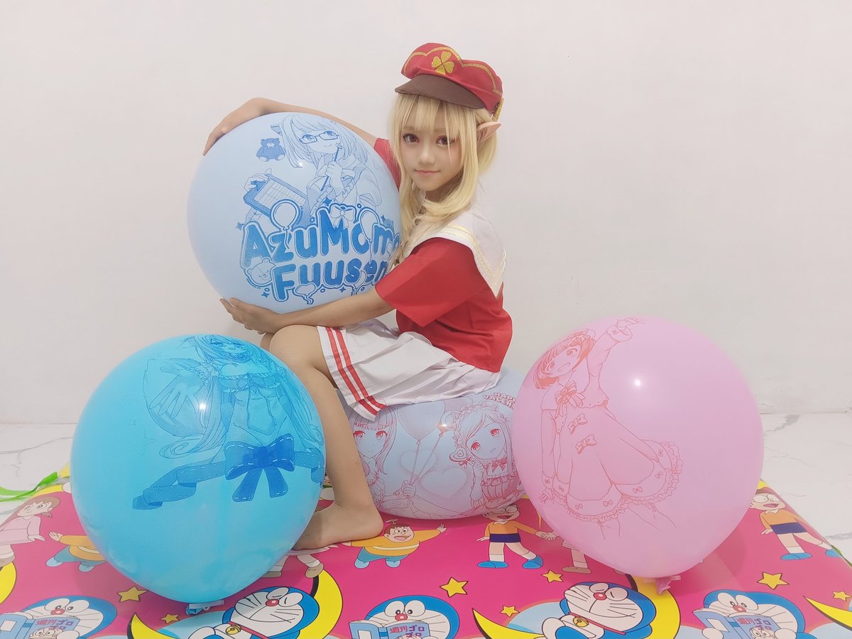 Happy Birthday my Mentor!! Also thanks for balloons!!
(≧◡≦) ♡
<a href="/AzuMomo_Fuusen/">小豆桃子</a>