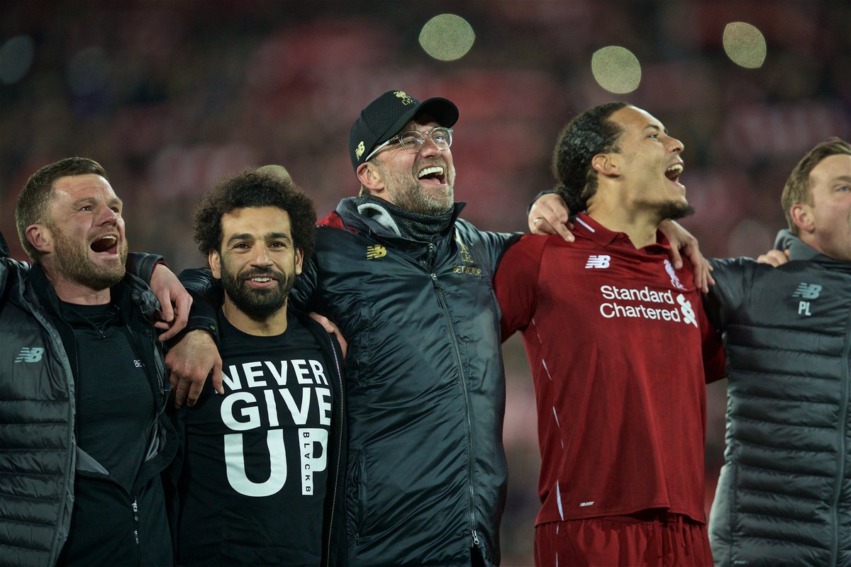 LFC's tweet photo. Never. Give. Up. 🙌💯 https://t.co/pXzNsxAINl