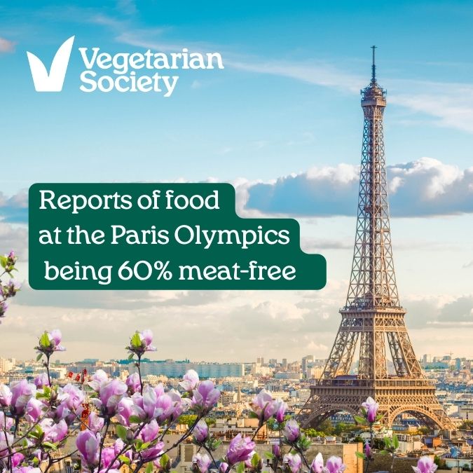 60% of the food served to the general public during the Paris Olympics will be meat-free according to reports - read more via link express.co.uk/news/world/189… #Vegetarian #MeatfreeMonday #Plantbased #Sodexo