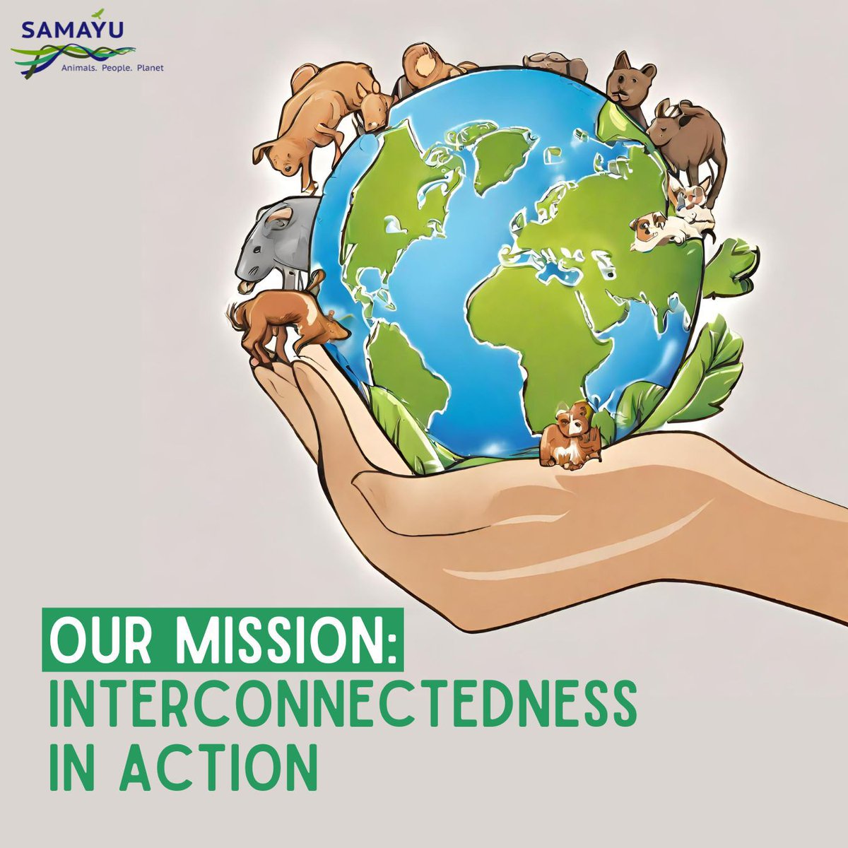 samayu_ngo's tweet image. At Samayu, we&apos;re committed to tackling global challenges by identifying root causes through in-depth research and finding gaps in existing systems. 

Join us in creating meaningful and lasting change!
#samayu #animalpeopleplanet #interconnectedsolutions #sustainability