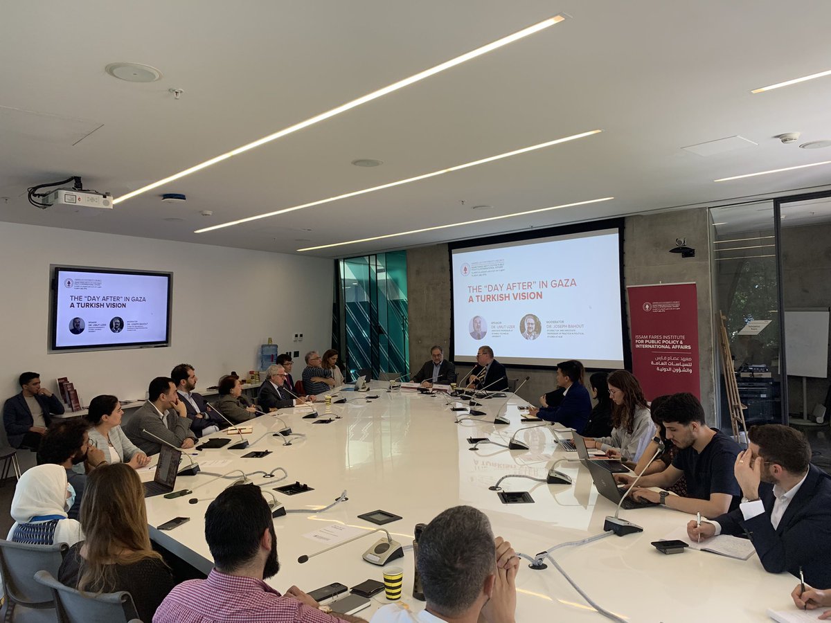 👉In case you missed the discussion on “The 'Day After' in Gaza: A Turkish Vision” with @UmutUzer66 on April 22, you can read the full summary of the event here! 🔗 eventsatifi.com/previous-event… Stay updated on the Institute's upcoming and previous events: 🔗eventsatifi.com