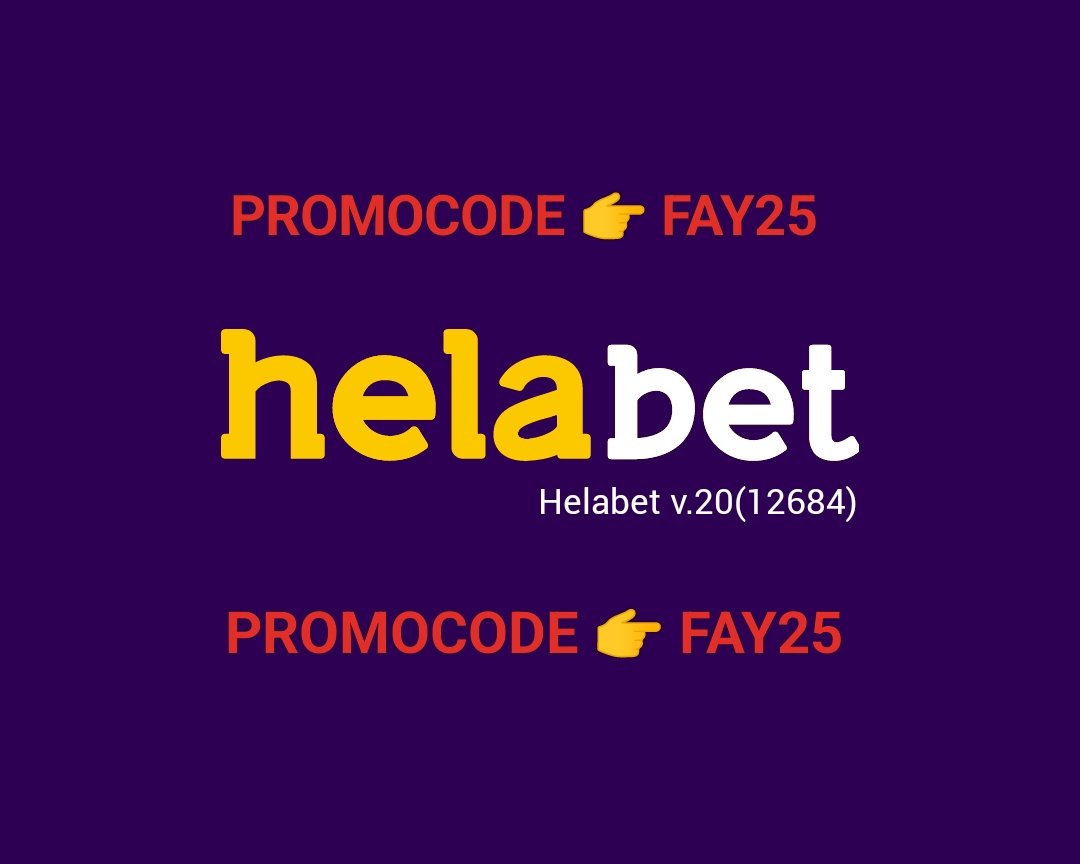 Create Helabet account using FAY25 as your promocode, deposit 100 Bob and chill 🤝
(NO NEED TO DROP YOUR SCREENSHOT COZ I'LL CHECK ON MY SIDE)
First 20 will get 200 Bob.
NB/- use FAY25 as your promocode and deposit 100 bob 🤝
Register ln.run/64JgA
Promocode 👉 FAY25