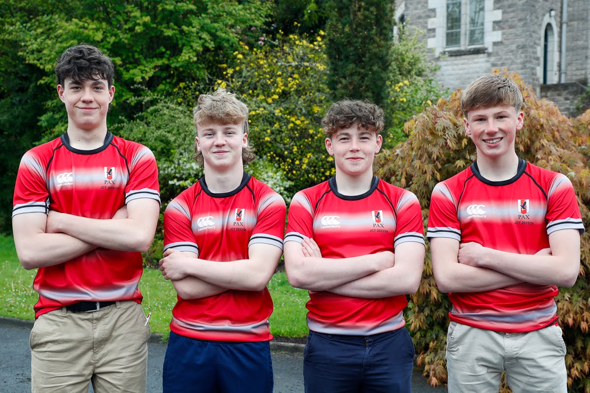 👏 Congratulations to Donncha Burtwell, Hugh McGuirk, Michael Owens and Conal Rowan on their selection for the Munster Rugby U16 training camps this summer. A great achievement which will no doubt be a fantastic experience! 🔴⚪ #GlenstalAbbeySchool