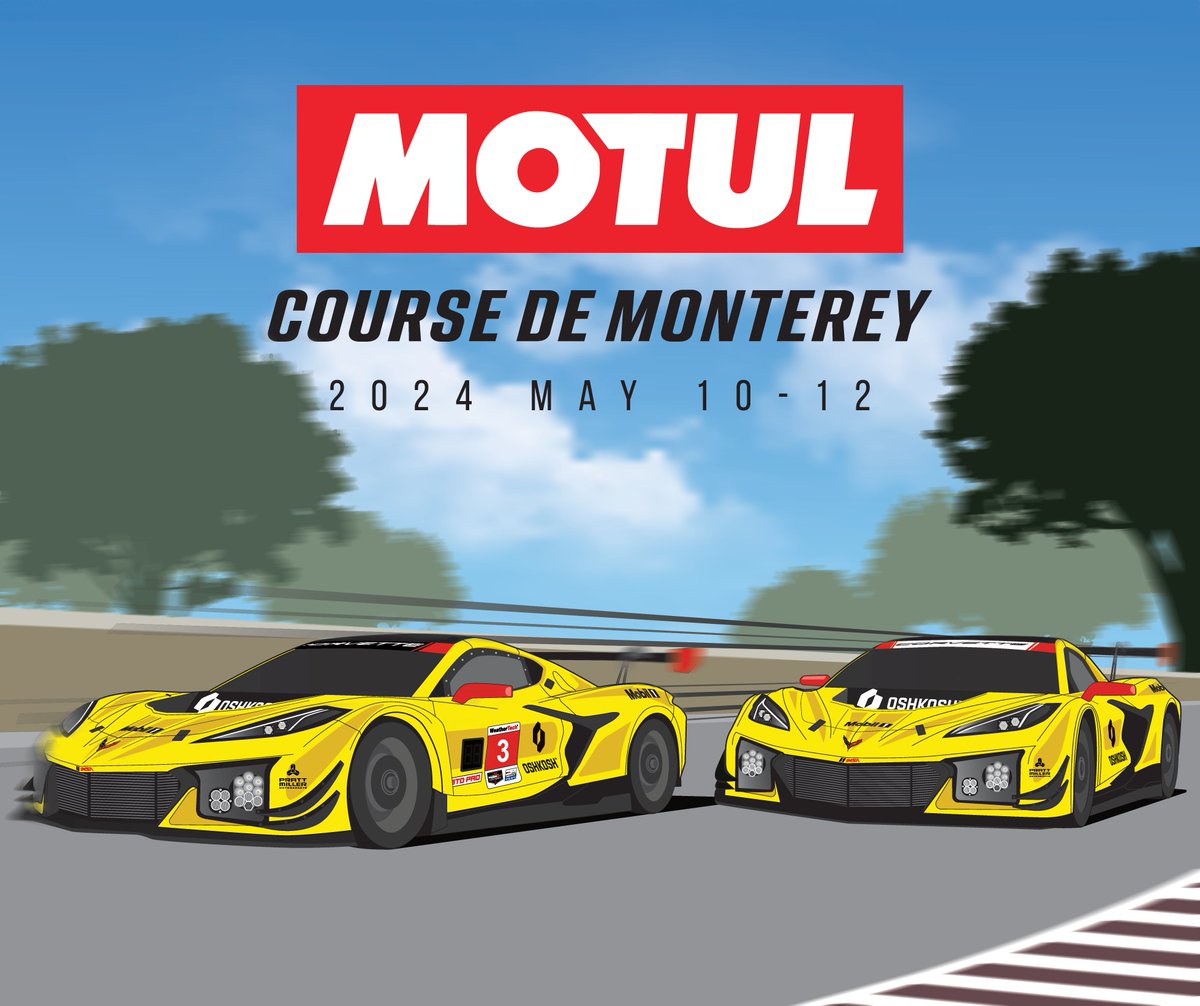 Engage with us for a chance to win an exclusive Corvette Z06 GT3.R poster set, commemorating the 2024 Motul Course De Monterey! Limited to just 10 pairs, seize this rare opportunity to own a piece of Corvette Racing history!​ Simply Like, Comment, and Share this post to enter.…