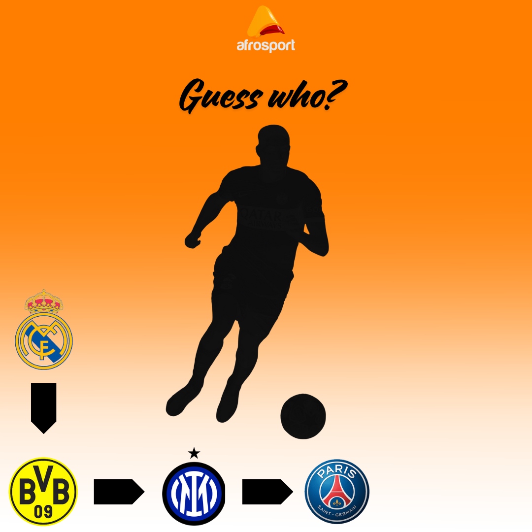 In the spirit of the UCL🥹
🤔 💭 Put your football knowledge to the test and see if you know this mystery player! 👀⚽️🏆

#Afrosport #UCL #PSGBVB