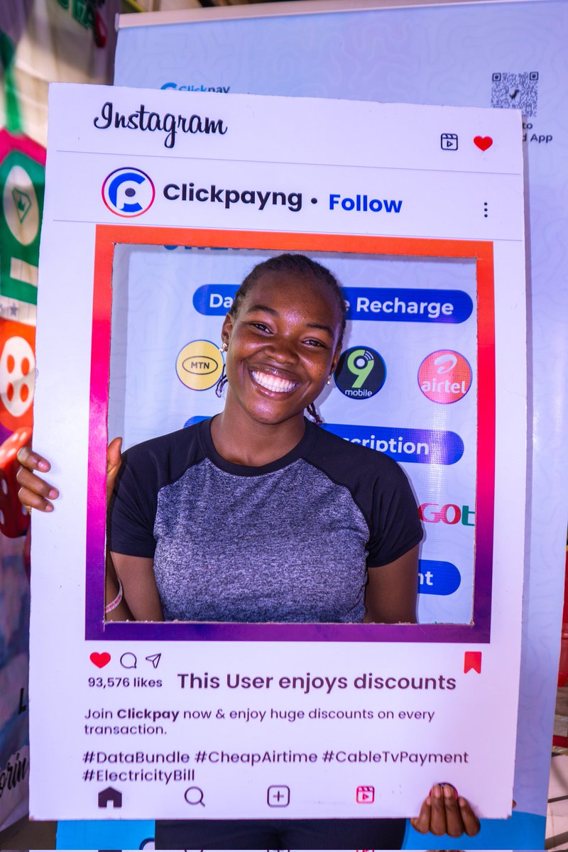 Top up your data and stay connected with ClickPay. It's fast, easy, and secure. #ClickPay #EventLife #StayConnected #utilities
 #ClickPay #EventLife #Nigeria
  #MobileApp #DataTopUp #cabletv