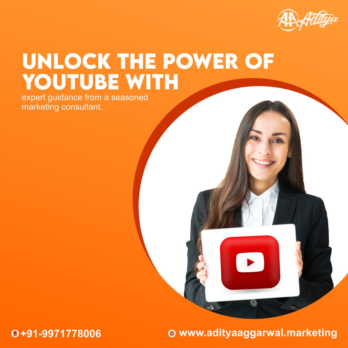 Unlock the power of YouTube with expert guidance from a seasoned marketing consultant.
#youtubeexpert #marketingconsultant #youtubemarketingconsultant #youtube #adityaaggarwal