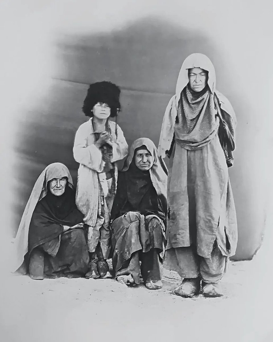 Inhabitants of Akusha village. Dagestan, 1865.