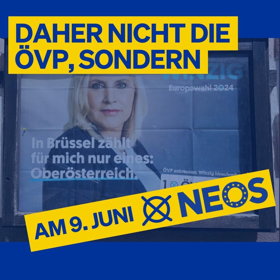 In Brüssel zählt für mich ganz viel: Tirol, Kärnten, Vorarlberg, Steiermark, Salzburg, Oberösterreich, Niederösterreich, Wien, Burgenland, Österreich, alle 270 EU-Regionen und die Zukunft von 450 Mio. Bürger:innen, auch die von @AngelikaWinzig 🇪🇺 

#winzig #euwahl24 #neos #övp