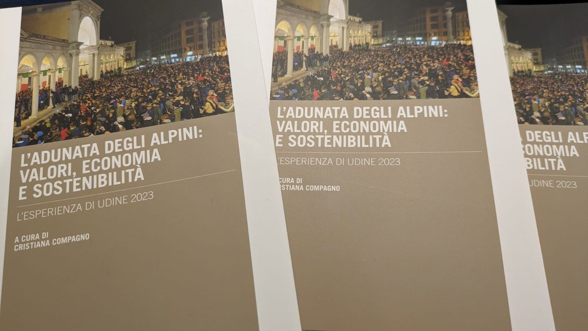L'indagine svolta dall'Ateneo friulano sugli impatti del Raduno nazionale alpini del 2023 a #Udine, mette in evidenza il ruolo delle Penne Nere ieri e oggi nel creare coesione sociale e forte senso di appartenenza. 
👉tinyurl.com/2tkt8hb6