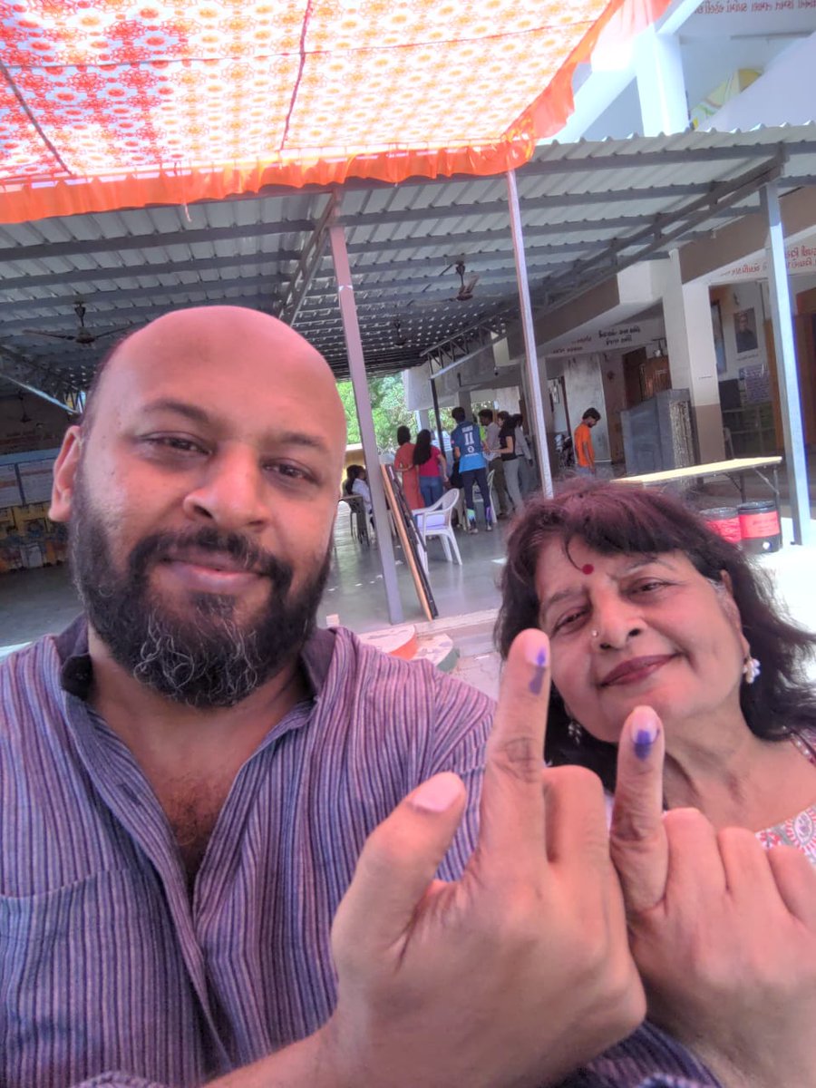 I voted against #CronyCapitalism I voted for marginalised class, caste, gender and communities. I voted for reviving democracy. @free_thinker