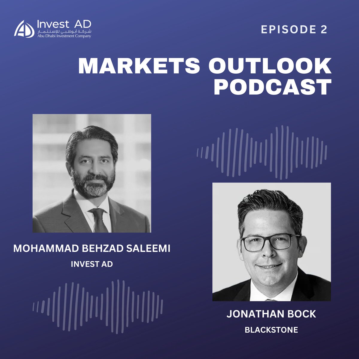 InvestAD's tweet photo. In this episode of Markets Outlook by Abu Dhabi Investment Company (Invest AD), our CEO Mohammad Behzad Saleemi, speaks with Blackstone Senior Managing Director Jonathan Bock, on the outlook of the private credit market so far in 2024. 

Listen here: https://t.co/tvixS0lJvL https://t.co/KAimsDT2FB