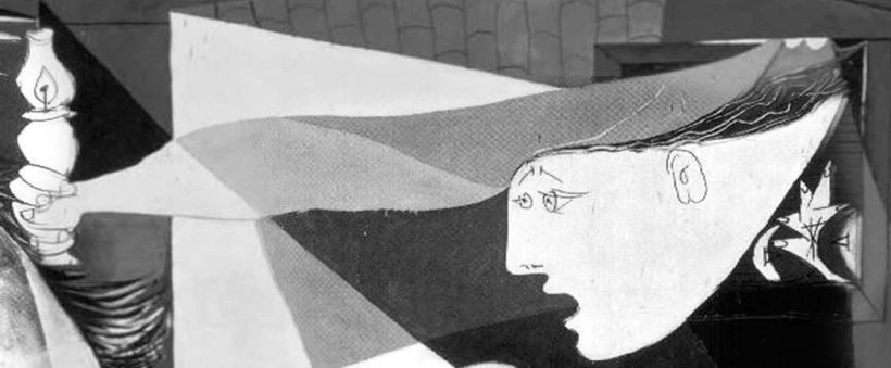 Si todavía hay algo que tu corazón sostiene en ensueño,
    agárralo fuerte, que está viendo una masacre
mientras ahogamos nuestros ojos en Rafah.