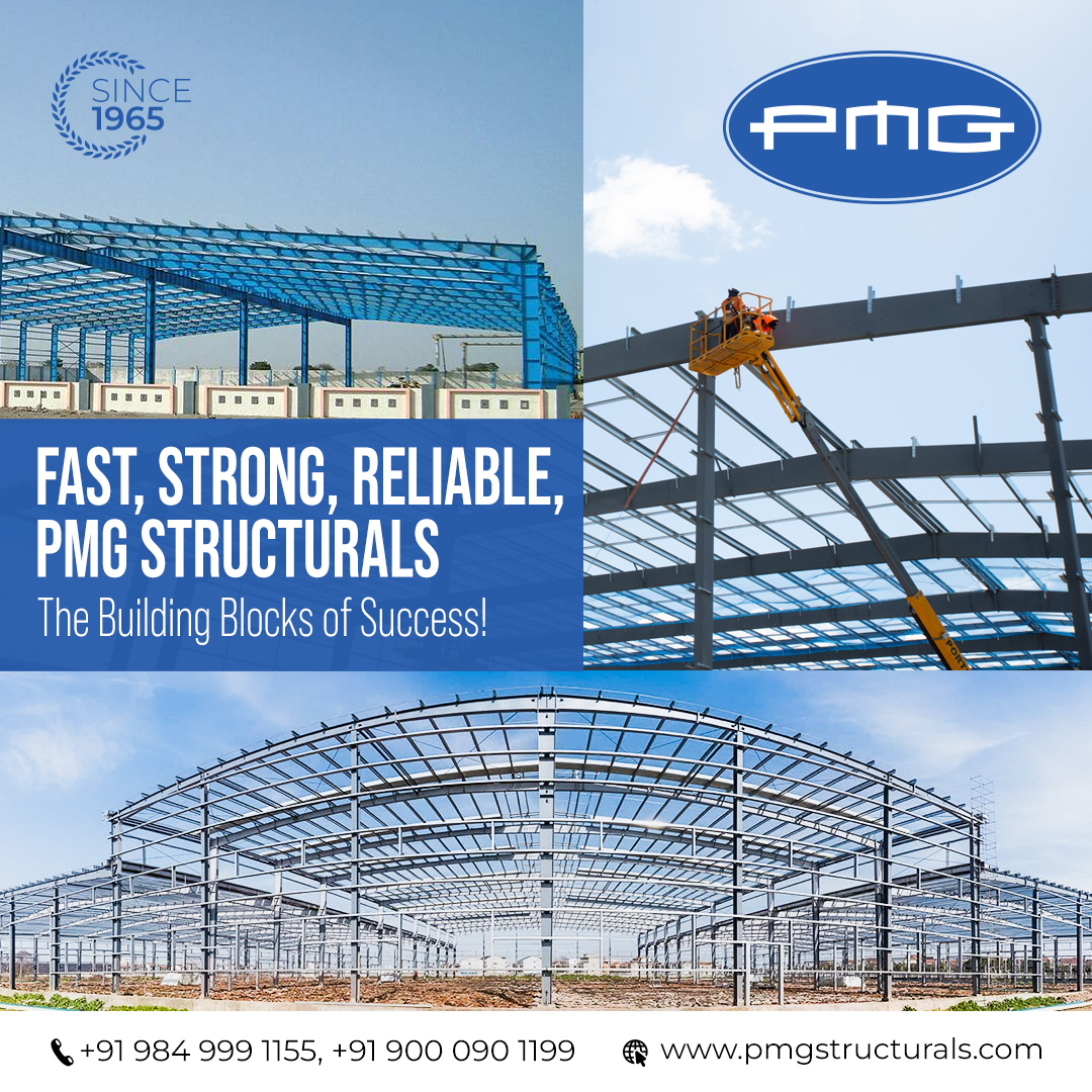 Don't settle for anything less than the best!

At PMG Structurals, We prioritize unwavering strength and durability in every structure we create.

#Construction #BuildingSolutions #CommercialConstruction #IndustrialConstruction #SustainableBuilding #CostEffective #LowMaintenance