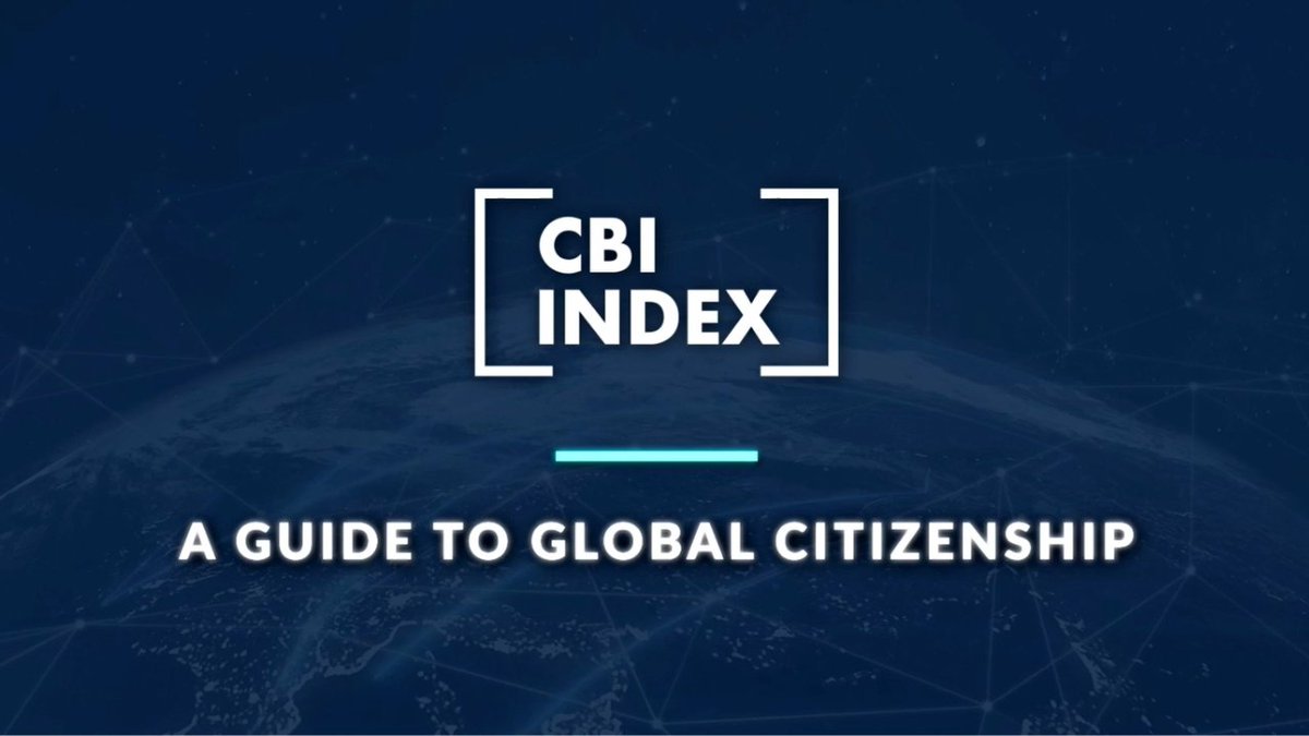 CBIIndex's tweet image. The CBI Index allows for two modes of comparison of CBI programmes by ranking their overall performance and desirability and ranking them by reference to nine ‘pillars’

#CBIIndex #CitizenshipRanking #CitizenshipbyInvestment #Investment #MigrationIndustry #InvestmentMigration