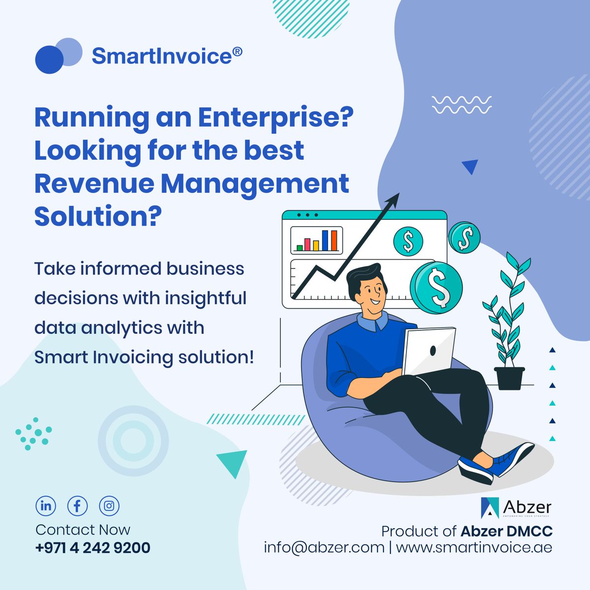 Struggling with invoicing ?
SmartInvoice can be your game-changer! Ditch the time-consuming manual processes and say hello to a simpler way to manage your finances. 

Visit : smartinvoice.ae

#SmallBusiness #InvoicingMadeEasy #Smartinvoice