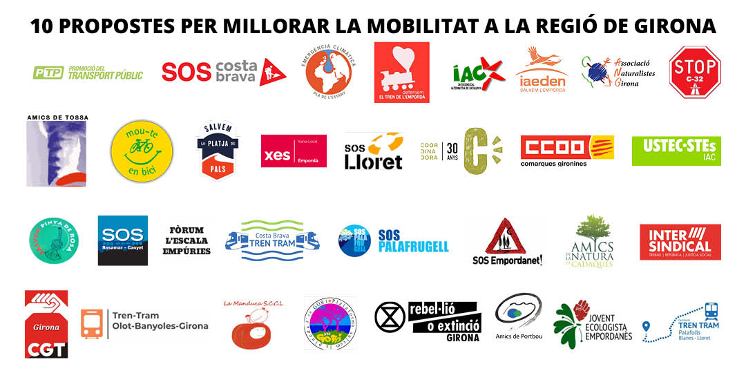 ✊Per una mobilitat sostenible‼ L'aliança 'Movem-nos pel transport Públic', ha elaborat aquest document amb 10 propostes per millorar la mobilitat a Girona. ➡Més entitats i organitzacions sindicals donen suport a aquesta iniciativa. Podeu llegir-lo a: iaeden.cat/10-propostes-p…