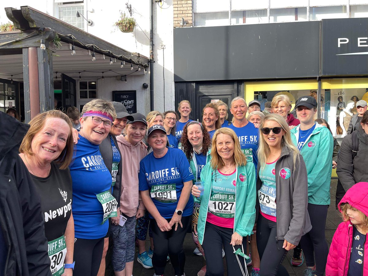 Well done to all our ladies who ran the @Cardiff5K on Sunday. A few even achieved PBs 👏 Great atmosphere #cardiff5 #raceforvictory