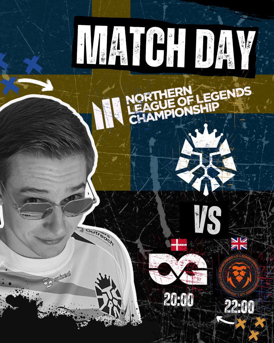 Tonight, we go head-to-head with @DMGesportsDK 🇩🇰 and @LionscreedGG Academy 🇬🇧 in the @NLClol RPS! 

Join us as we prove why our region reigns supreme and demonstrate who the real lions of the Nordics are! 🦁

Be there or be square 👊 20:00 CEST

#LEOWIN —stream details below! 👇