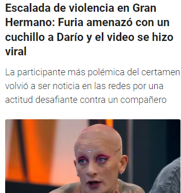 estoesblender's tweet photo. Cuánto a que sale de GH y se suma a la nueva de El Marginal. https://t.co/SA0I7sFZun