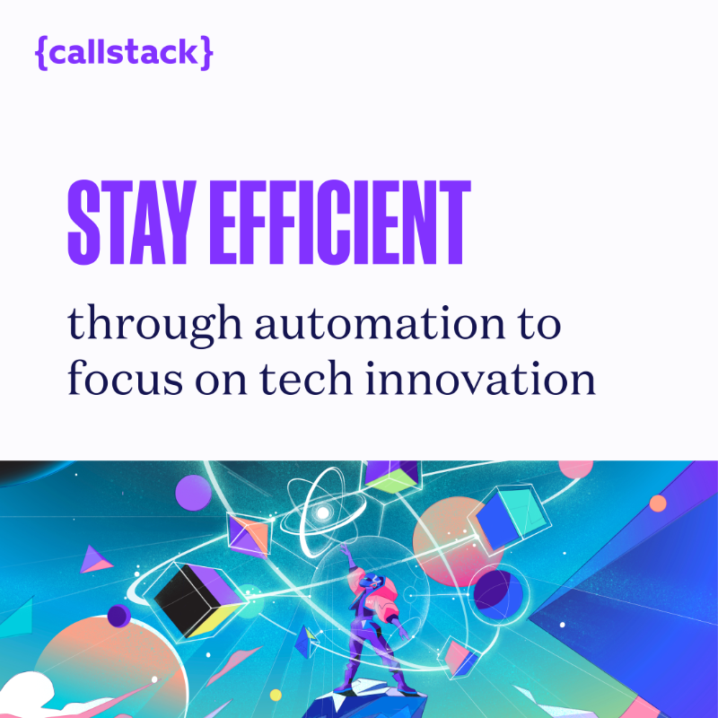 callstackio's tweet photo. Boosting testing and development is key, but don't forget about deployment. Often manual, it leads to setups that don't scale well. π§
Integrating automation into this phase will help you to stay efficient & competitive. π Explore more about #ContinousDeployment in our guide π