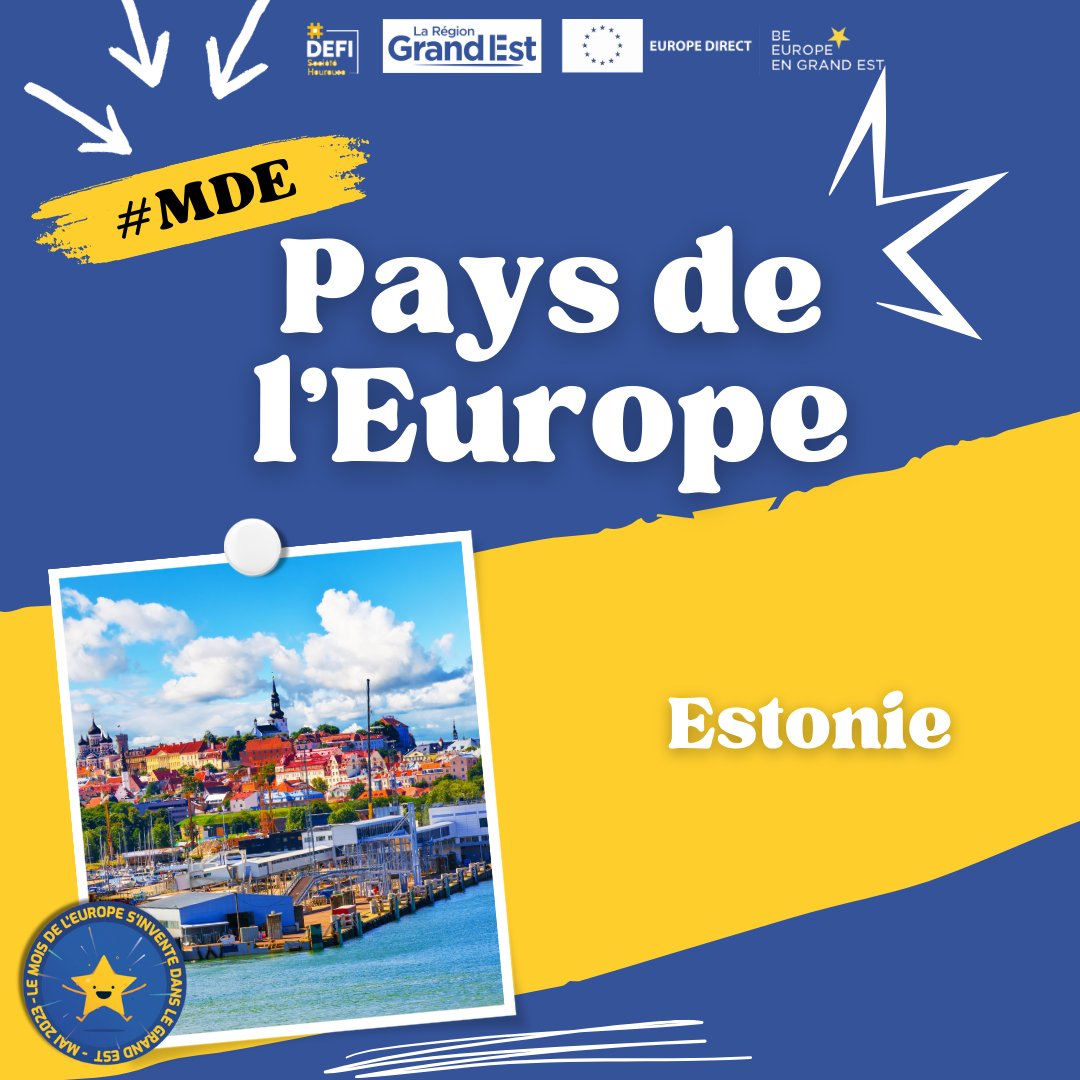 🇪🇪 🔎 Estonie : Nous avons fêté il y a quelques jours les 20 ans de l’entrée du pays dans l’Union européenne. 📅L'Estonie est entrée dans l'#UE le 1er mai 2004 📍 Tallinn (capitale) 👤 1,33 million (habitants) ⛰️ 45 336 km2 (superficie) #MoisdelEurope #Europe