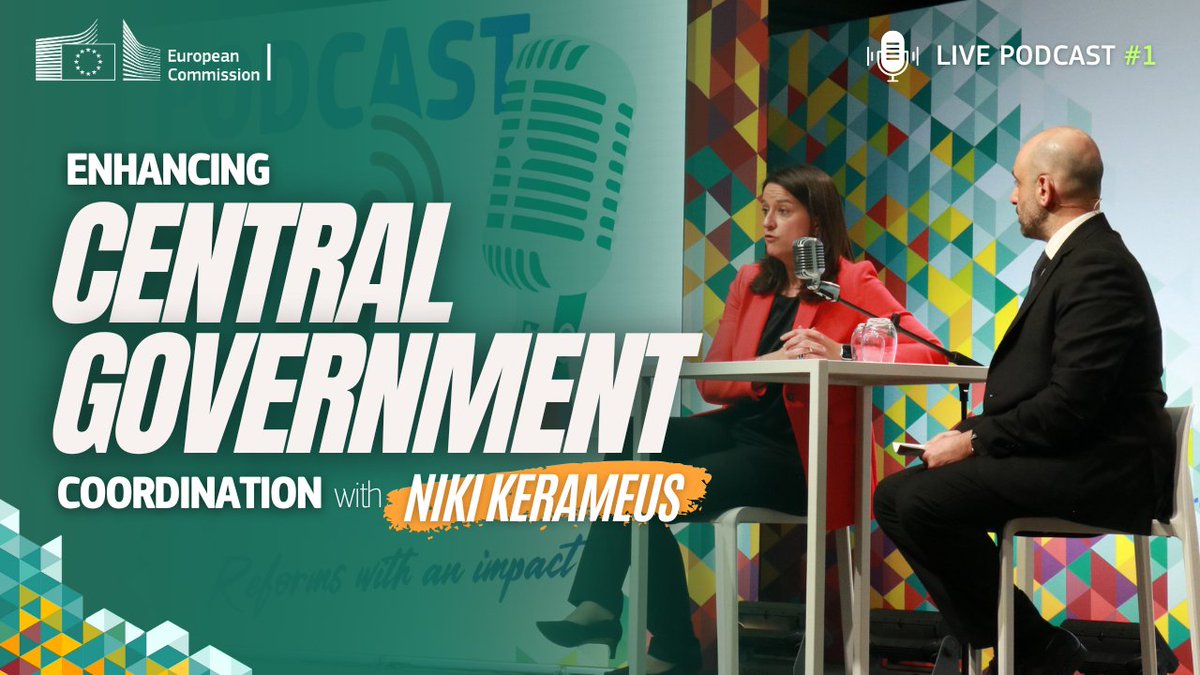 ⭐️Our Live Podcast series is now streaming on YouTube! 🎉 🎙️Episode 1: 🇬🇷Minister of Interior @NKerameus discusses how enhancing central government coordination delivers for citizens. 🙌  Watch it now 👉bit.ly/3JSdSsI #TSI #EUReforms