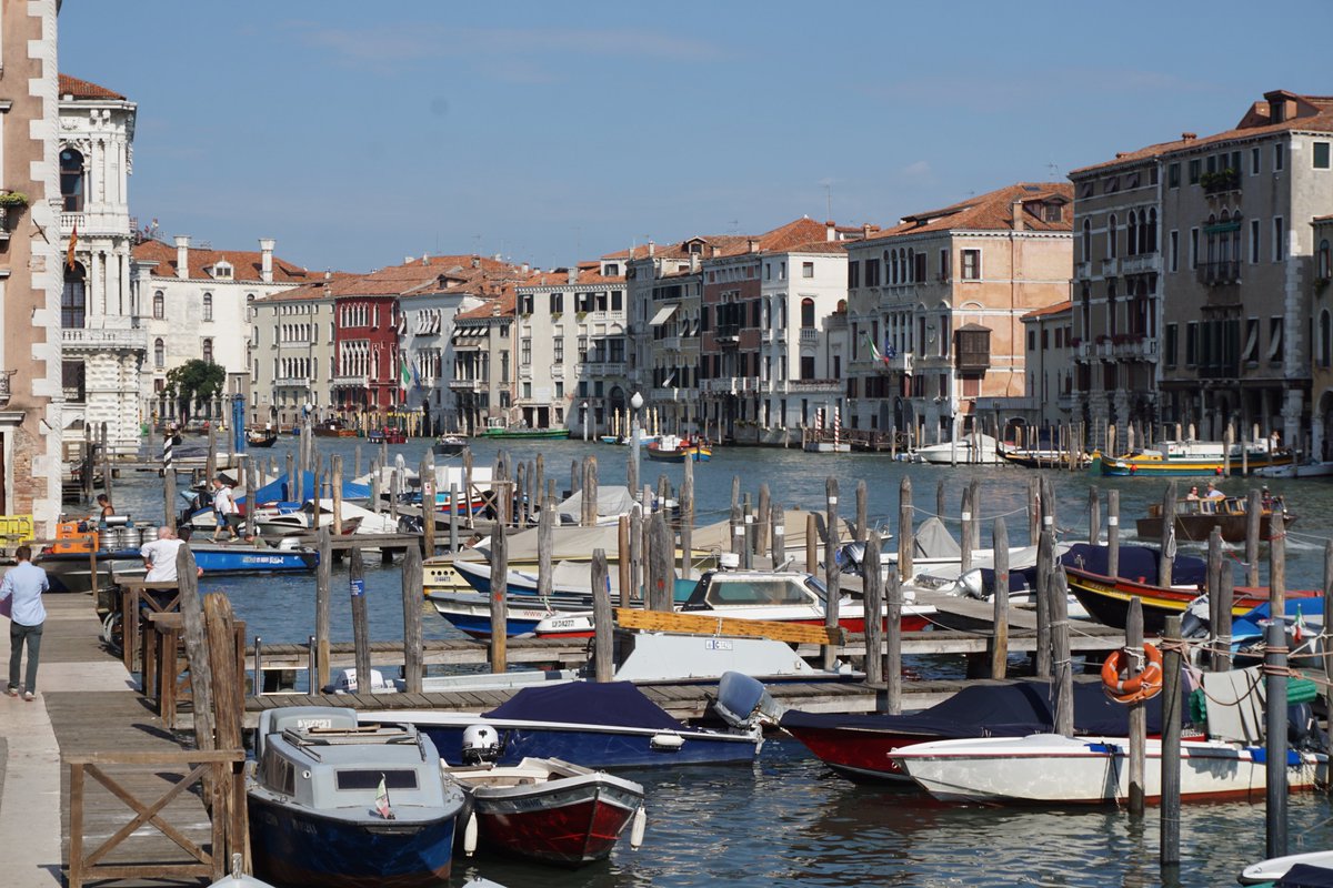 Today's #TravelTuesday . Palazzos on the Grand Canal. 'grand old dames stalwartly facing the day with strength and tenacity.'--Death on the Grand Canal. @ITWDebutAuthors #Venice