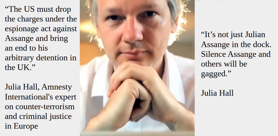 It's time the US drops all charges against Julian Assange.  #FreeAssange #FreeThePress